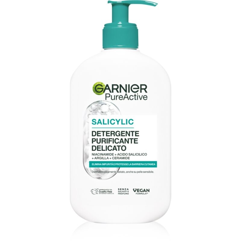 Garnier Pure Active Salicylic gentle cleansing gel with salicylic acid 250 ml