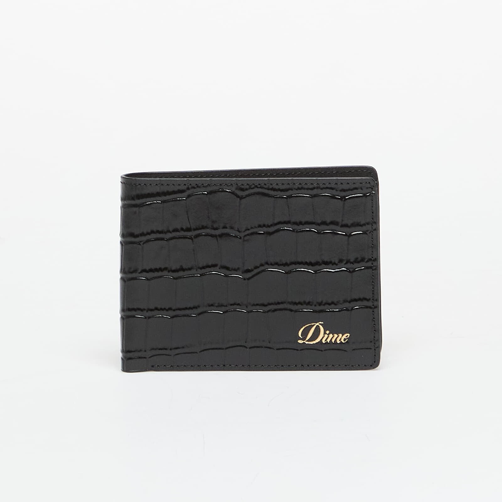Wallet DIME Croc Bifold Wallet Black Universal