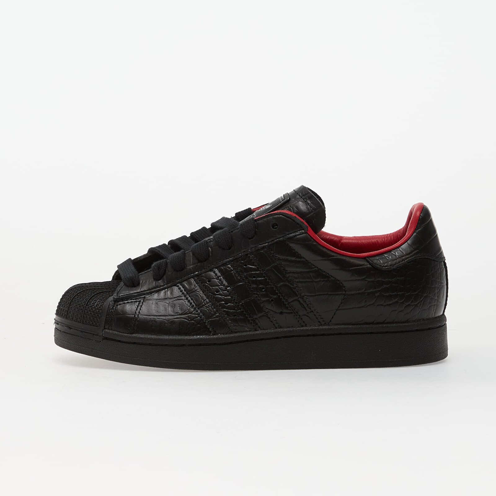 Sneakers adidas Superstar II Core Black/ Core Black/ Better Scarlet UK 6.5