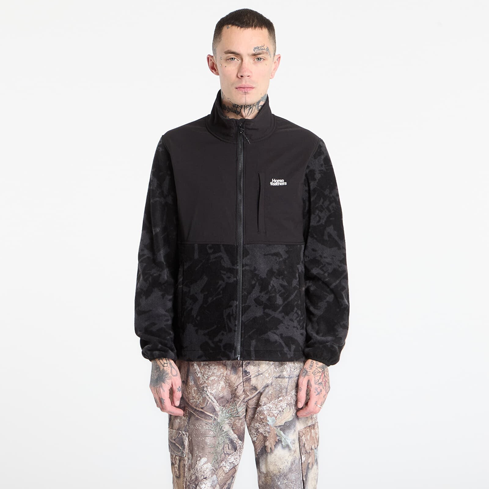 Sweatshirt Horsefeathers Duval Fleece Sweatshirt Asphalt XL