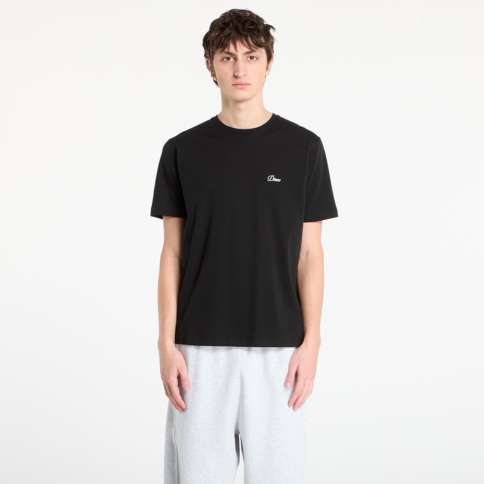 T-shirt DIME Cursive Small Logo T-Shirt UNISEX Black XL