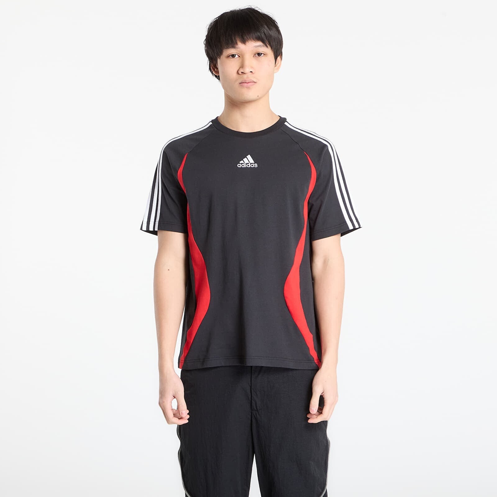 T-shirt adidas Teamgeist Tee Black/ Better Scarlet M