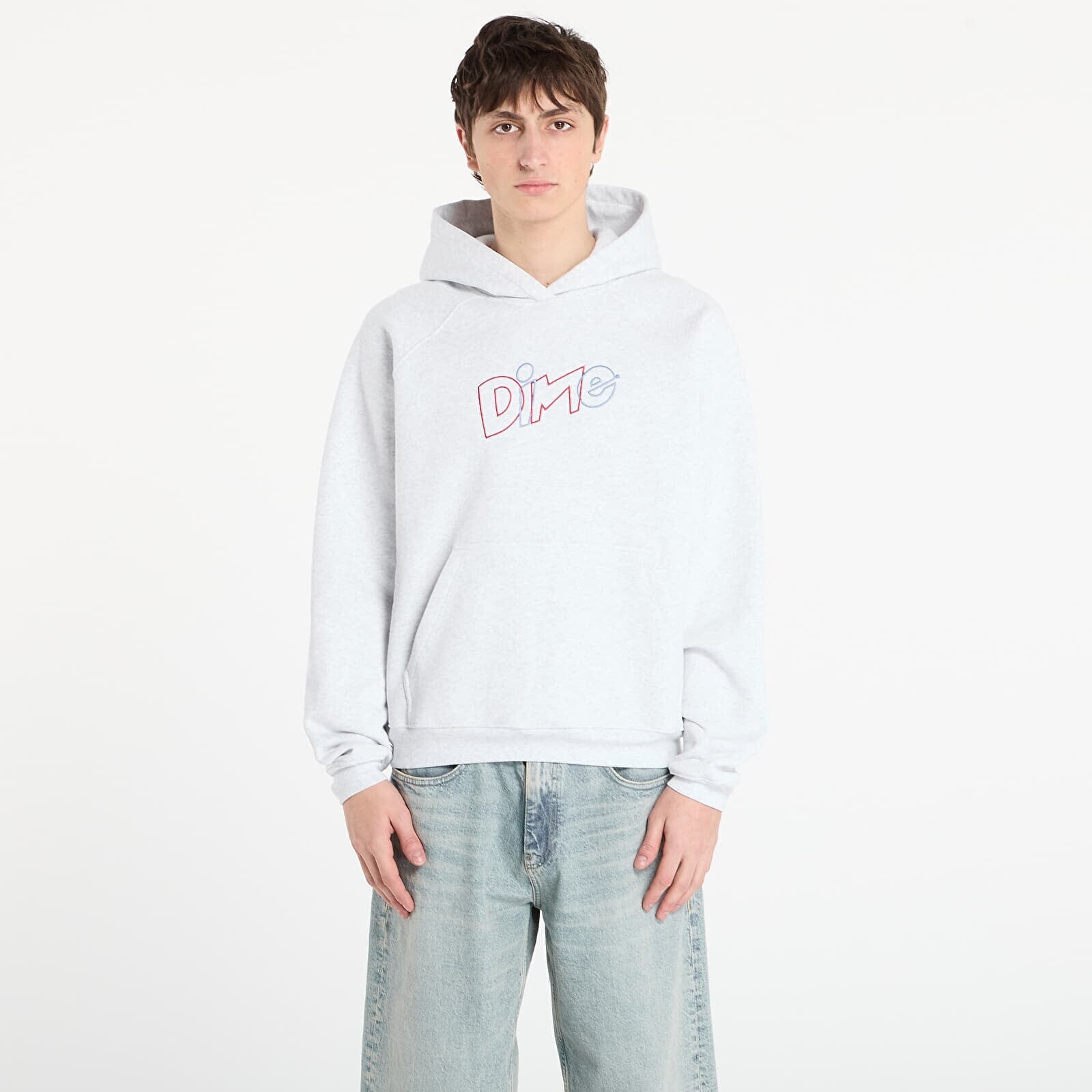 Sweatshirt DIME Pogo Hoodie UNISEX Ash M