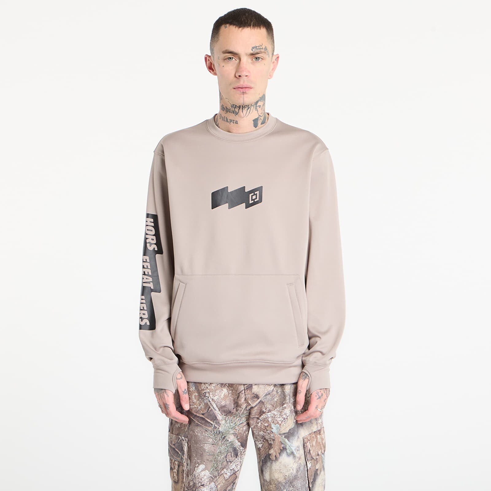 Sweatshirt Horsefeathers Morten Sweatshirt Taupe L