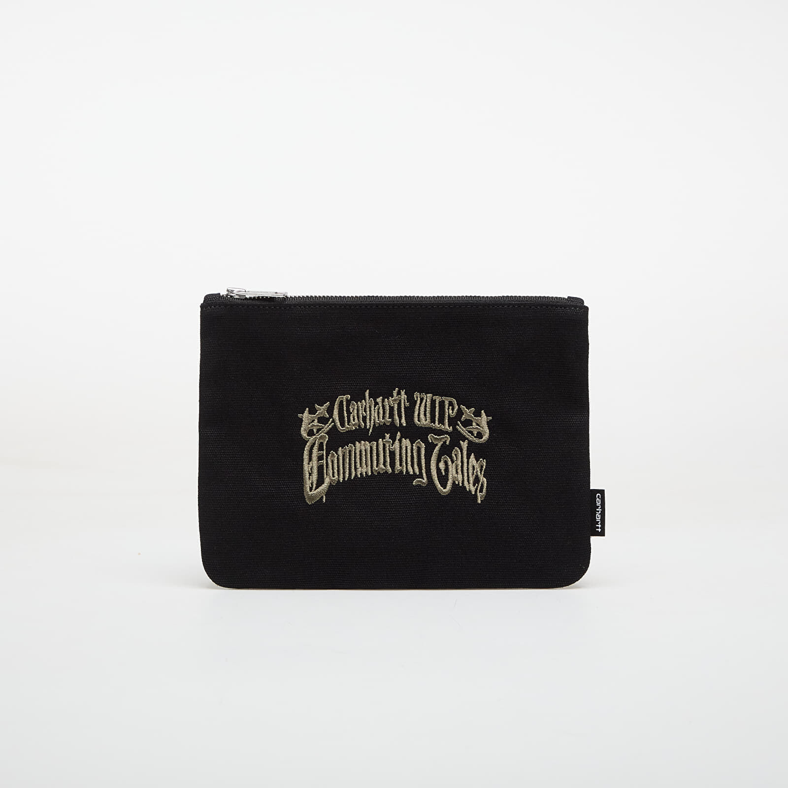 Wallet Carhartt WIP Canvas Graphic Zip Wallet Commuting Tales Embroidery/ Black Universal