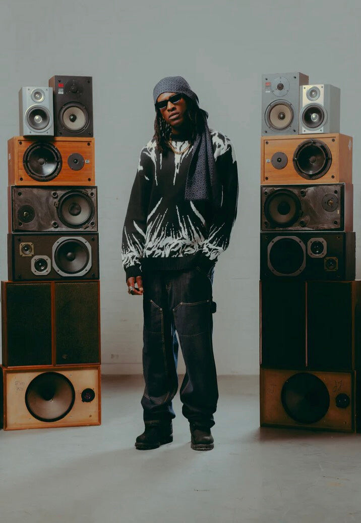 Chet Rock - Restless Energy Black - Pullover - black - L - 55% Polyacrylic, 45% Cotton