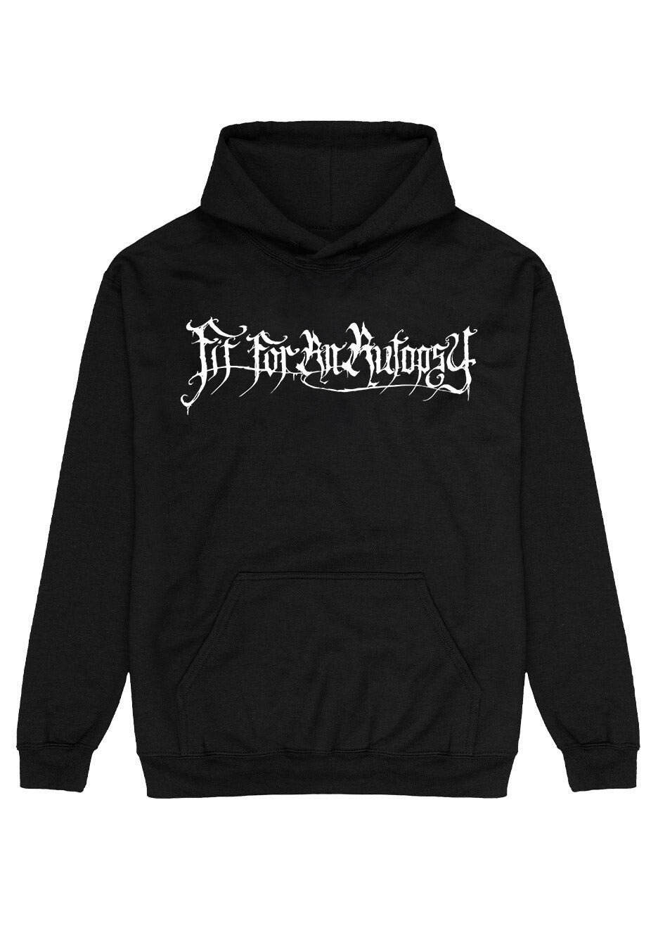Fit For An Autopsy - Woodcut - Hoodie - black - L - 50% Cotton, 50% Polyester