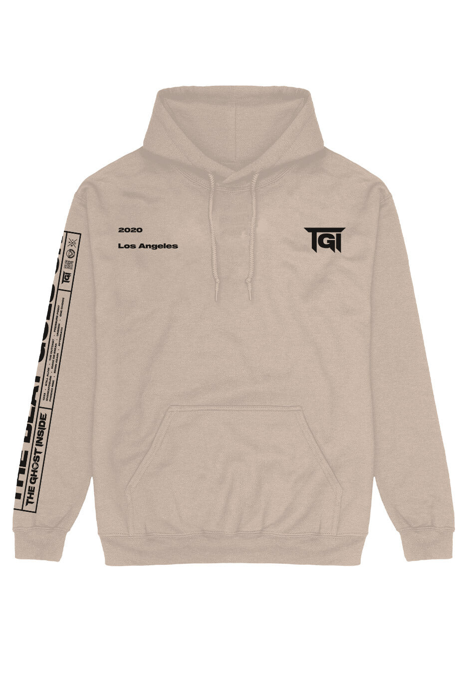 The Ghost Inside - Laurel Wreath Sand - Hoodie - beige - L - 50% Cotton, 50% Polyester