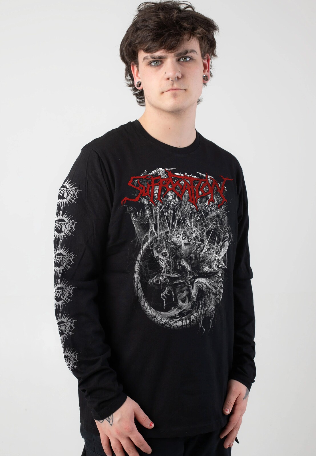 Suffocation - Lost Souls - Longsleeve - black - L - 100% Cotton