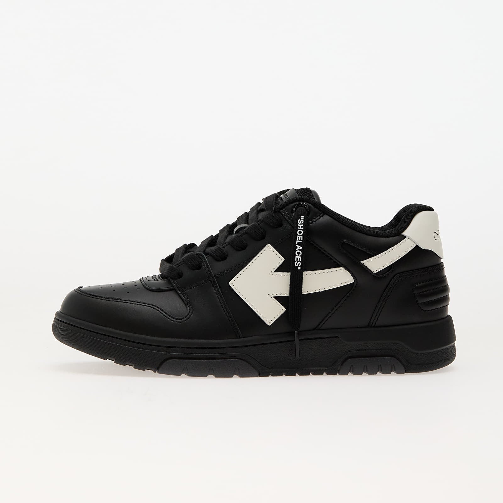 Sneakers Off-White Out Of Office Calf Leather Black White UK 42