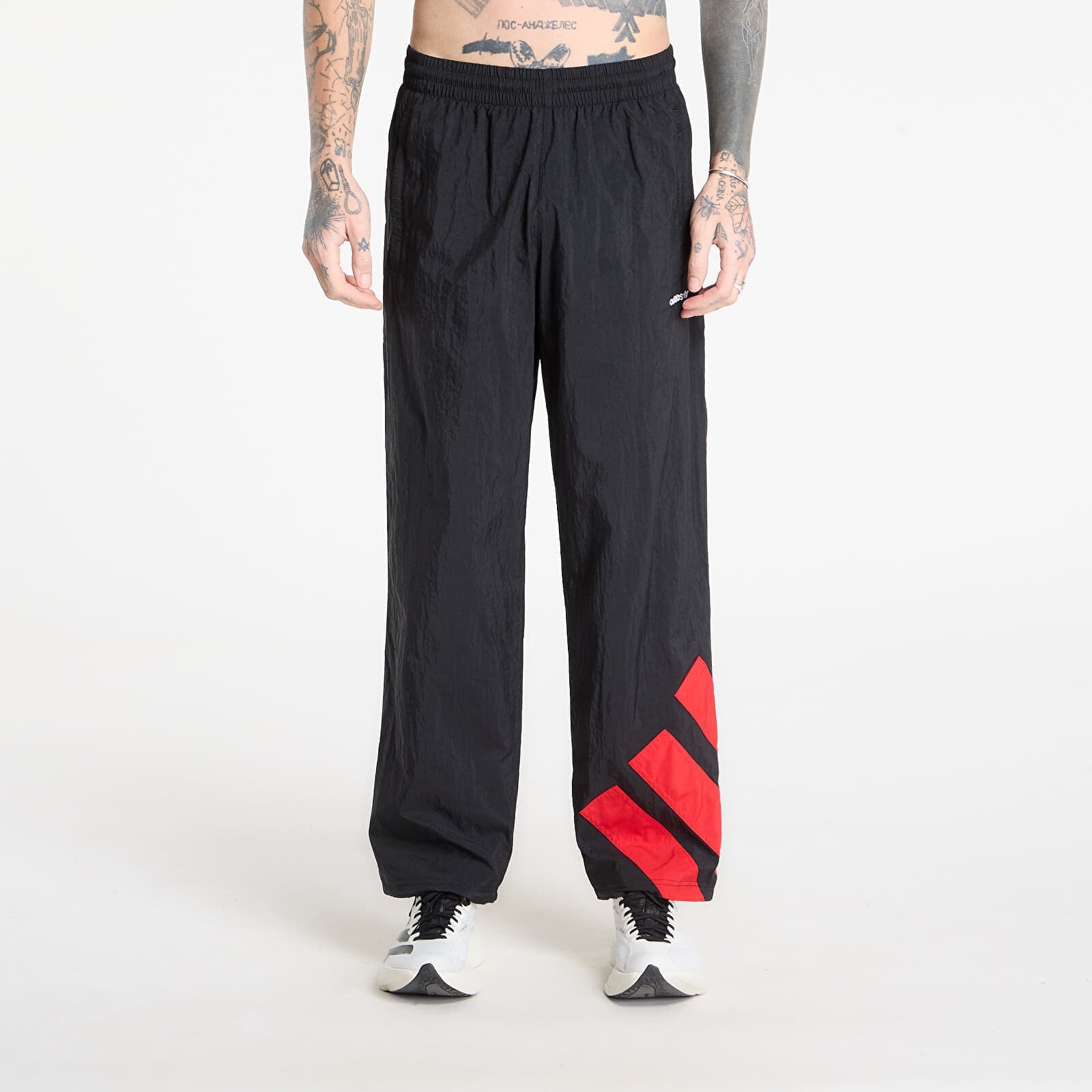 Pants adidas Track Pant Black/ Better Scarlet XL