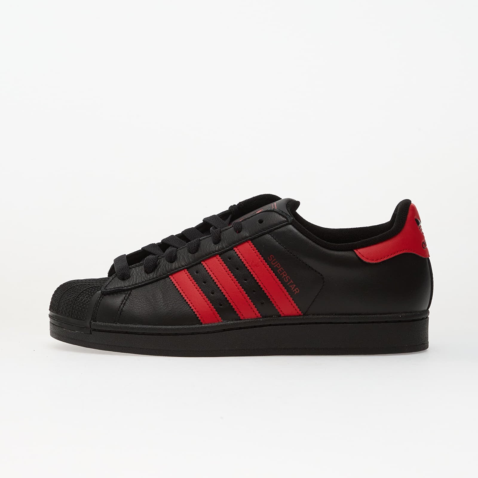 Sneakers adidas Superstar II Core Black/ Better Scarlet/ Core Black UK 8