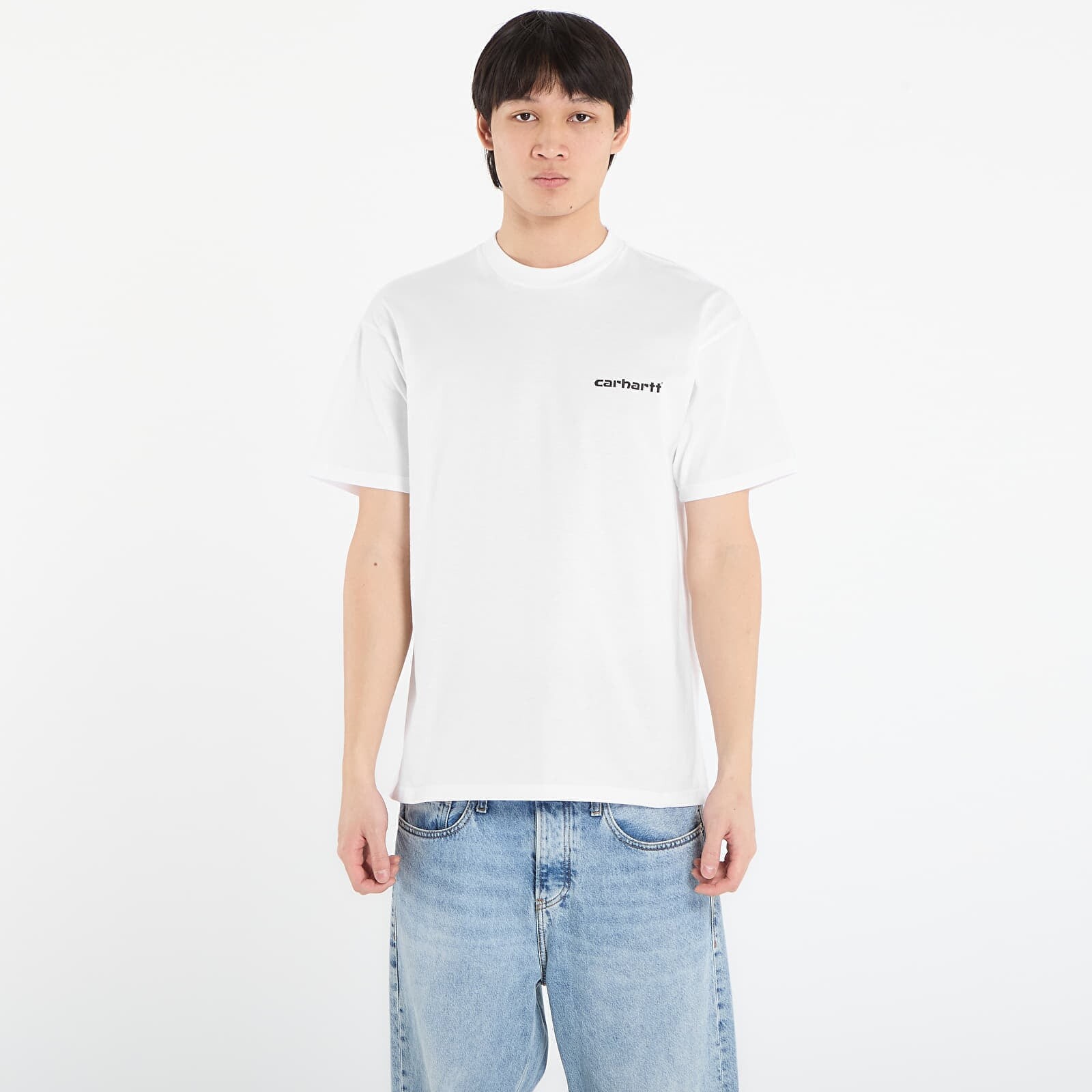 T-shirt Carhartt WIP S/S Archive Lines T-Shirt UNISEX White XL
