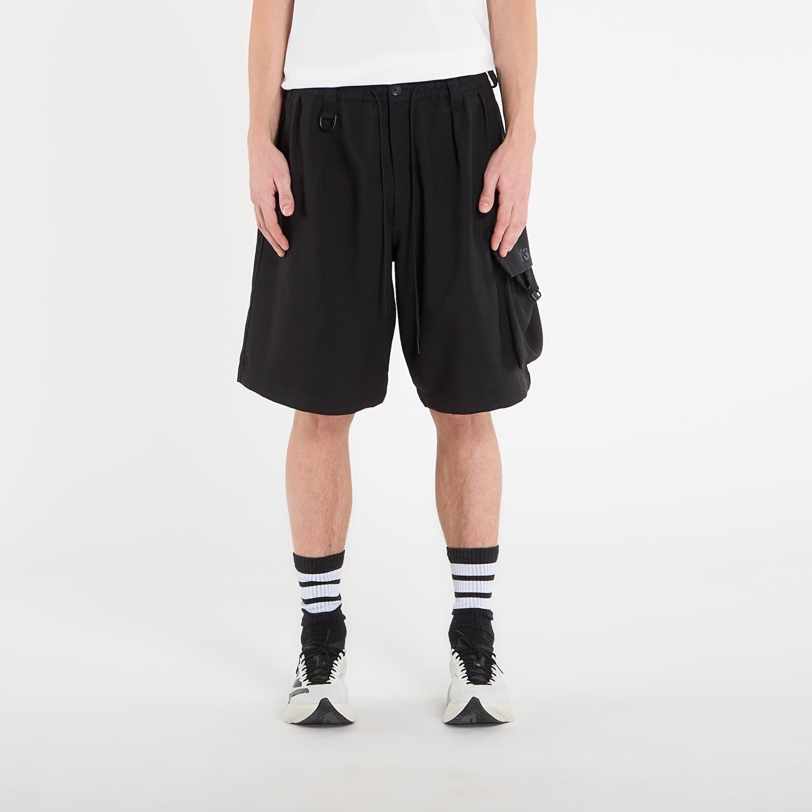 Y-3 Sport Uniform Cargo Shorts Black M