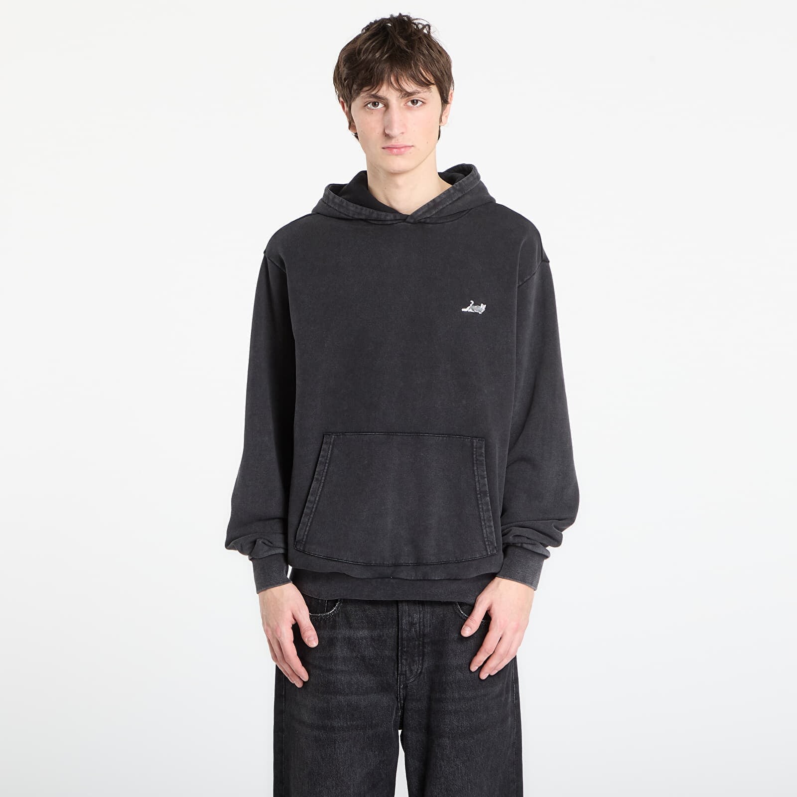 Sweatshirt RIPNDIP Castanza Hoodie Black Vintage Wash S