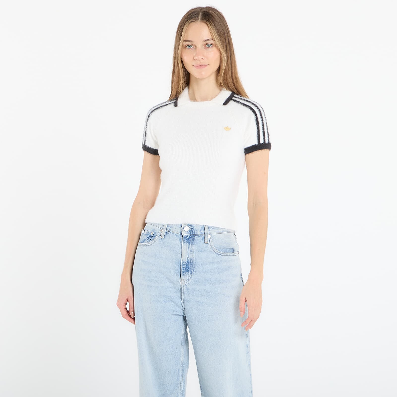 T-shirt adidas Knit Cali T Off White S