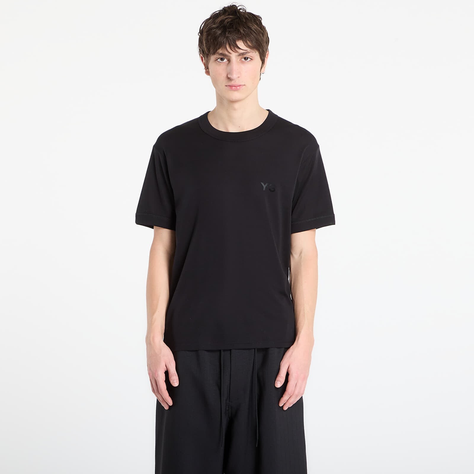 T-shirt Y-3 Slim Short Sleeve T-Shirt Black S