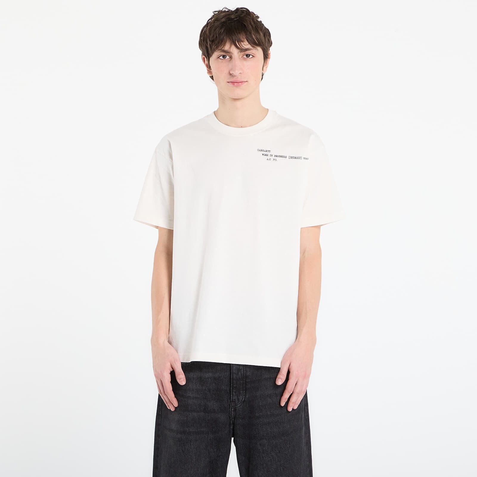 T-shirt Carhartt WIP S/S Punched T-Shirt UNISEX Wax XXL