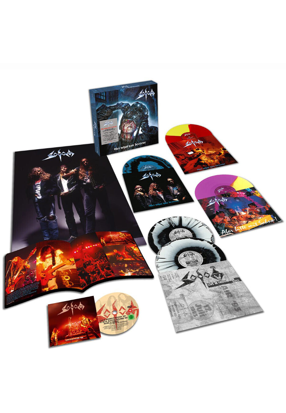 Sodom - Get What You Deserve - Deluxe Boxset