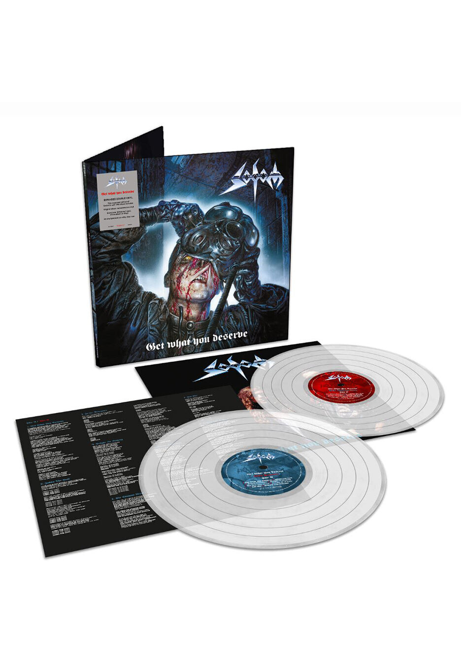 Sodom - Get What You Deserve Cream White Translucent - Colored 2 Vinyl