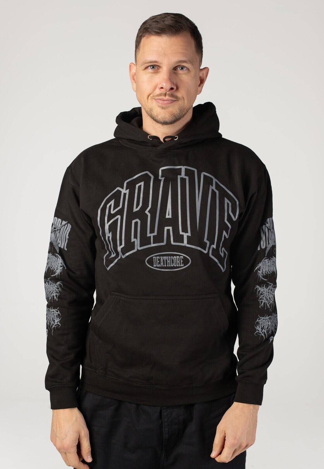 To The Grave - Grave - Hoodie - black - M - 80% Cotton, 20% Polyester,Sweat