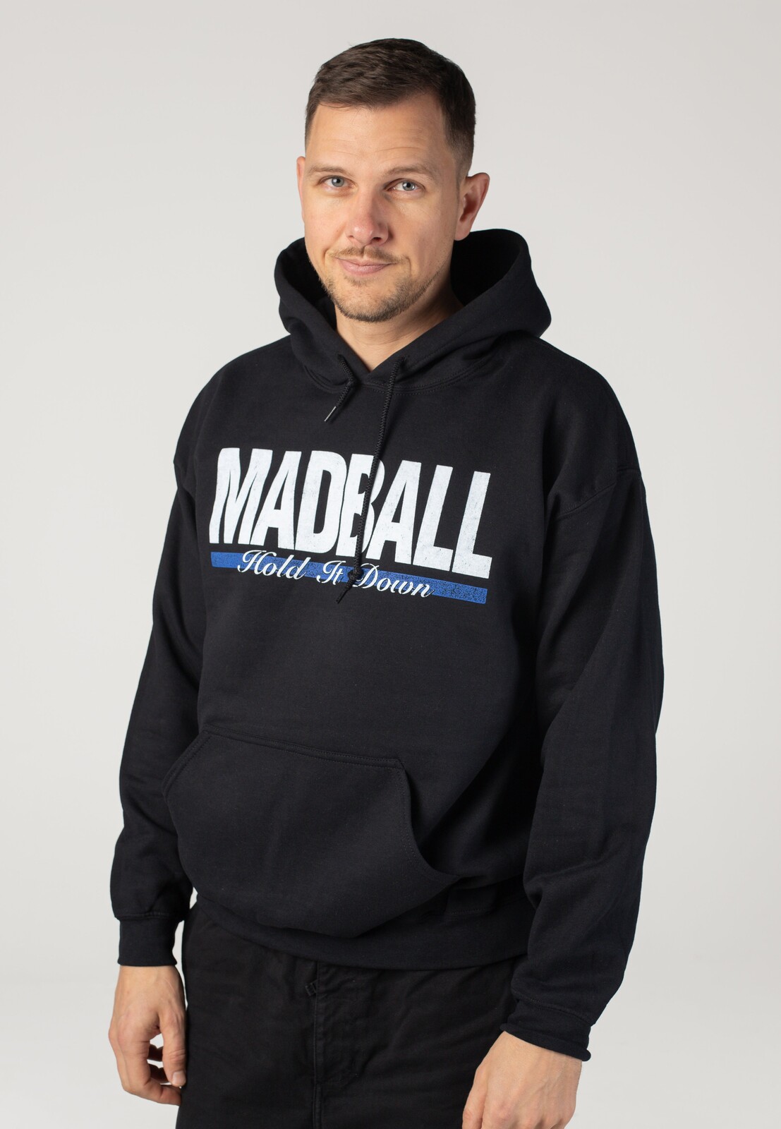 Madball - Hold It Down Tracklist 25 Years Anniversary - Hoodie - black - L - 50% Cotton, 50% Polyester