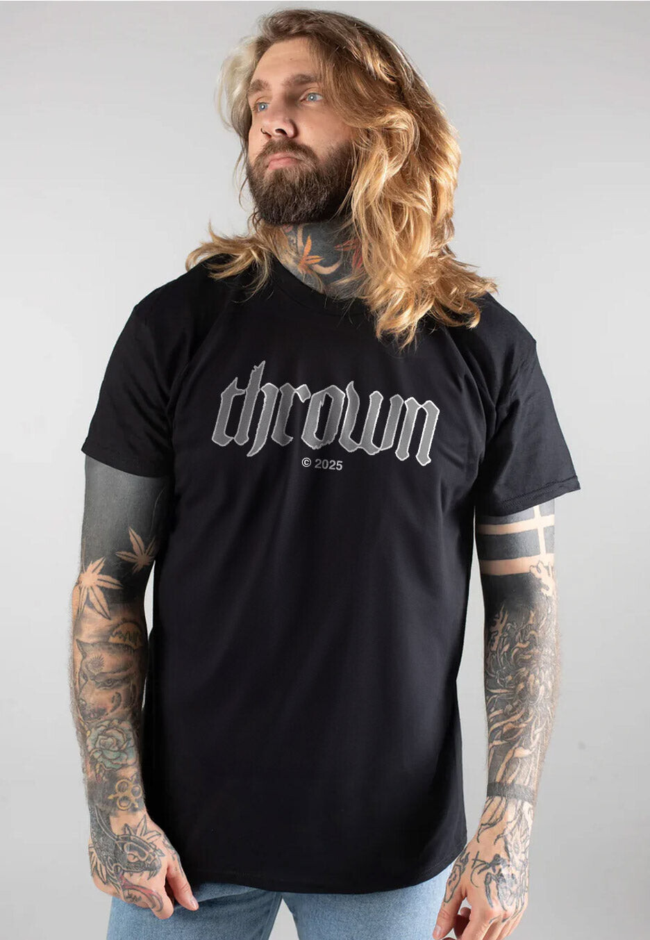 Thrown - OTV - T-Shirt - black - M - 100% Cotton