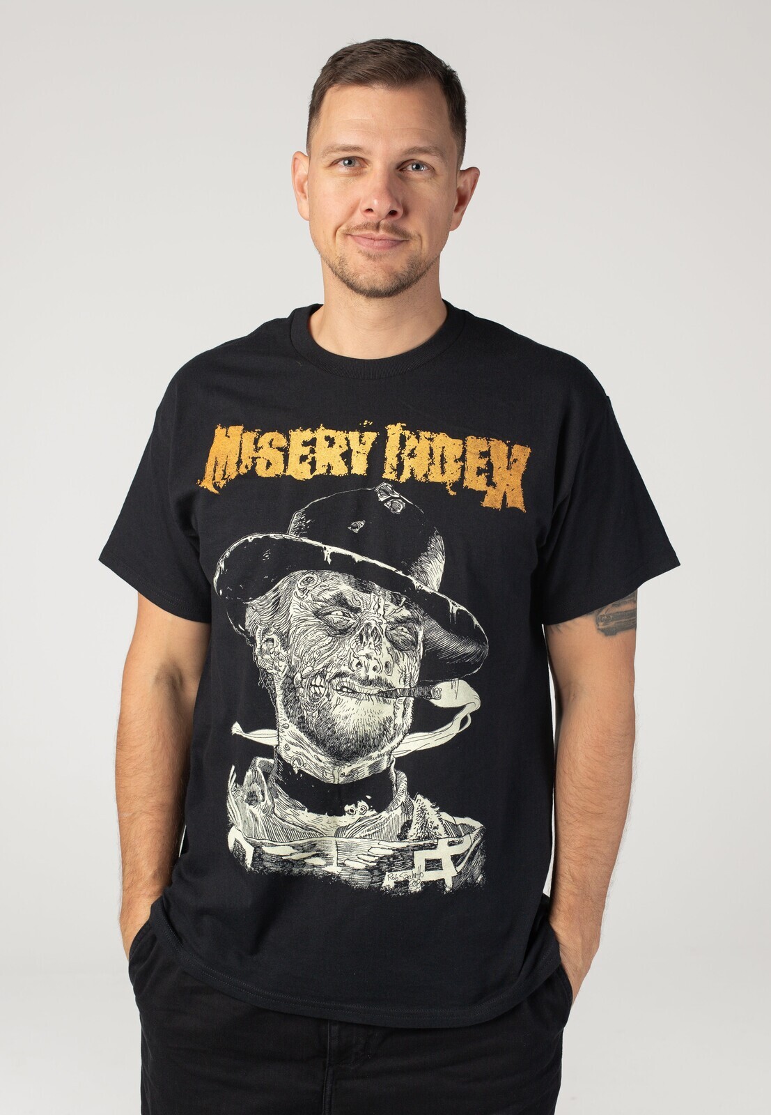 Misery Index - Control Total - T-Shirt - black - L - 100% Cotton,Jersey