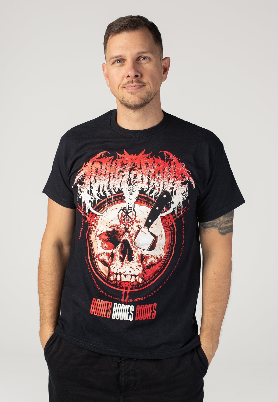 To The Grave - Bodies Tour 2025 - T-Shirt - black - M - 100% Cotton,Jersey