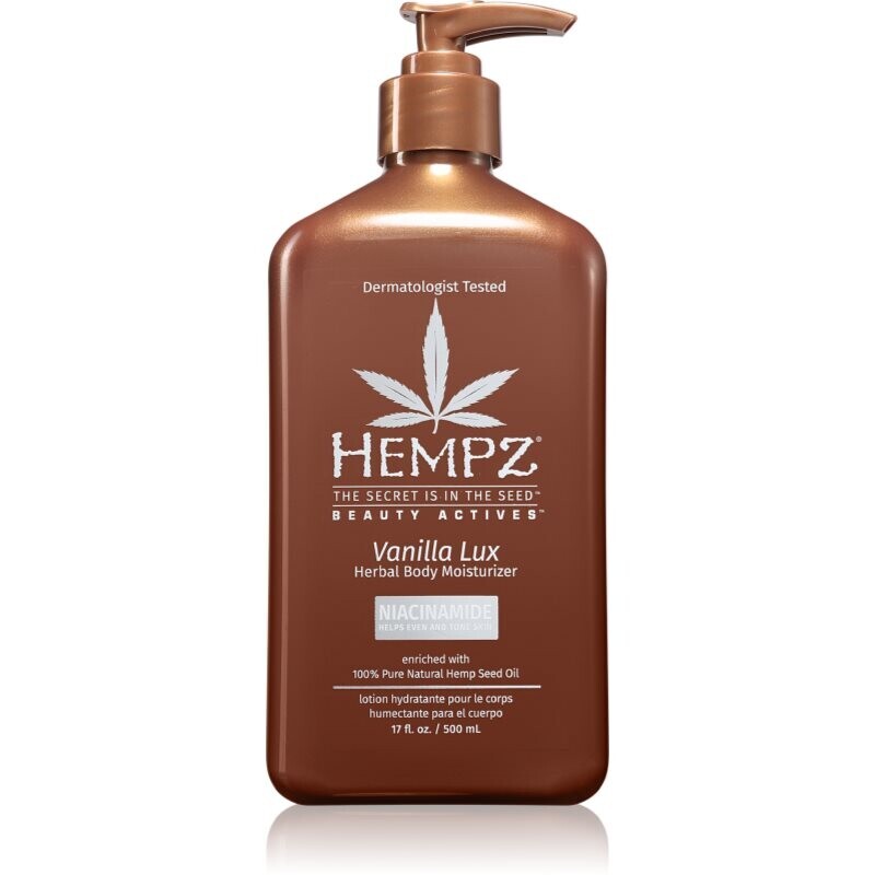 HEMPZ Vanilla Lux body lotion 500 ml