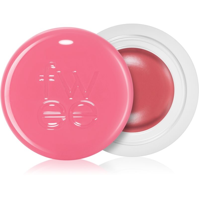 fwee Lip&Cheek Blurry Pudding Pot lip and cheek tint shade PK02 Skirt (Blushed Moment) 5 g