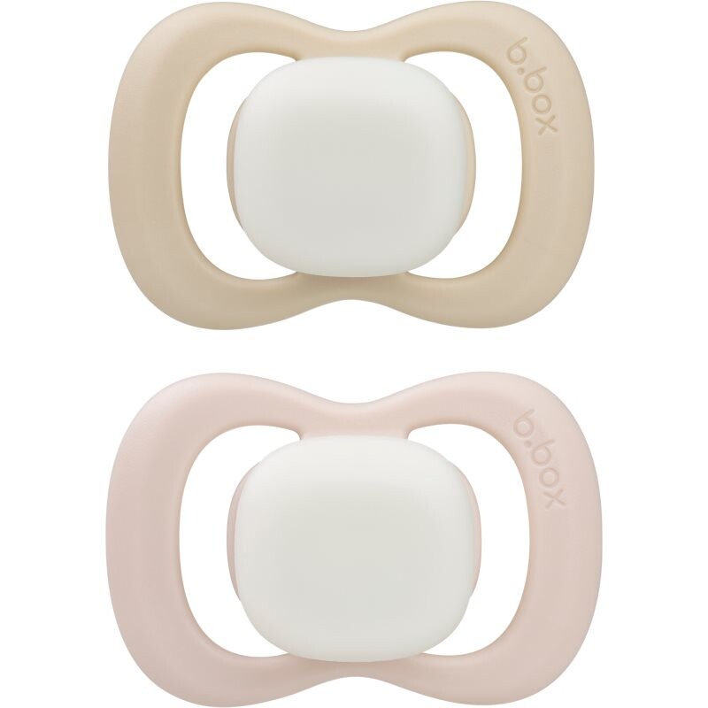 B.Box Glow 0-6m dummy Blush/Latte 2 pc