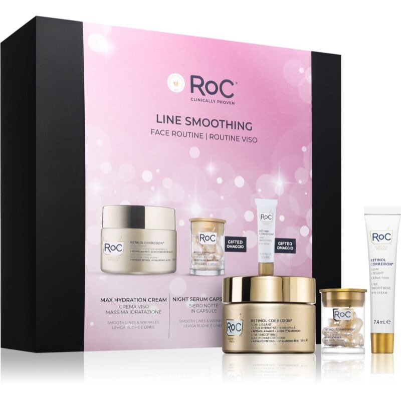 RoC Retinol Correxion Line Smoothing gift set with anti-ageing effect