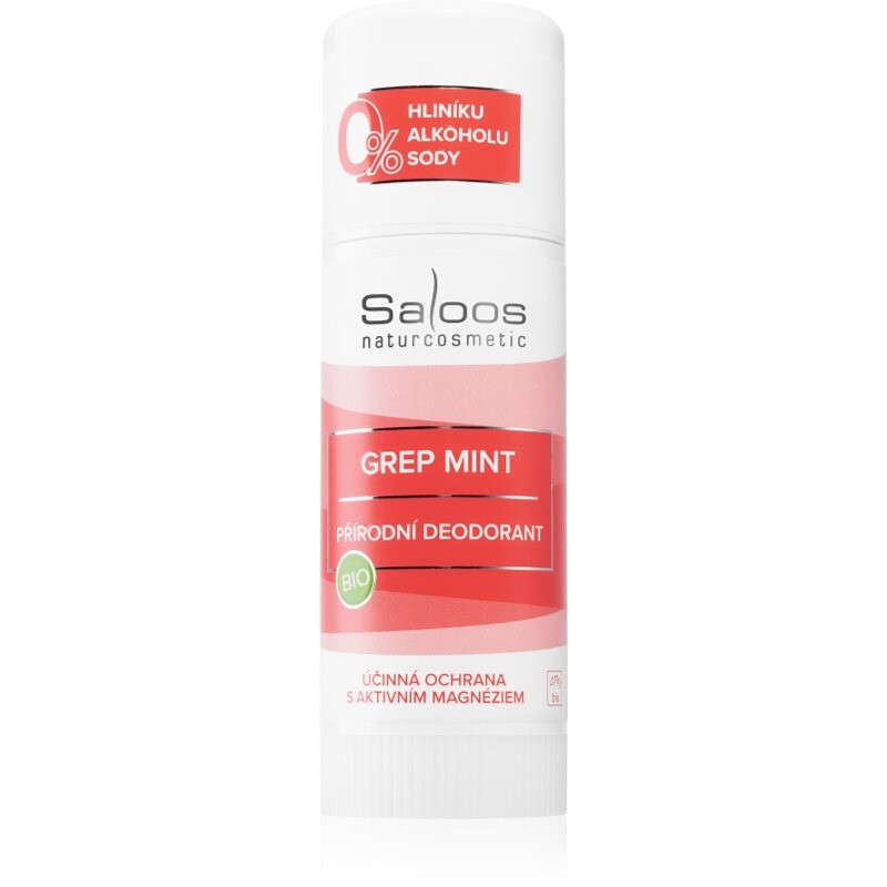 Saloos Bio Deodorant Grep Mint deodorant stick 50 ml