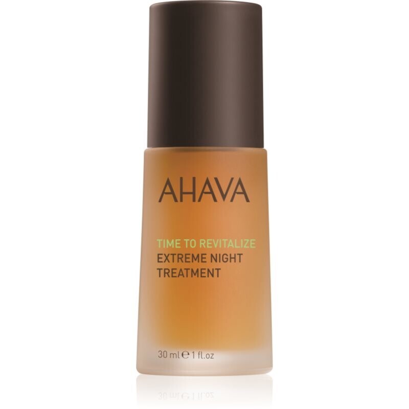 AHAVA Time To Revitalize rejuvenating night treatment with anti-wrinkle effect 30 ml