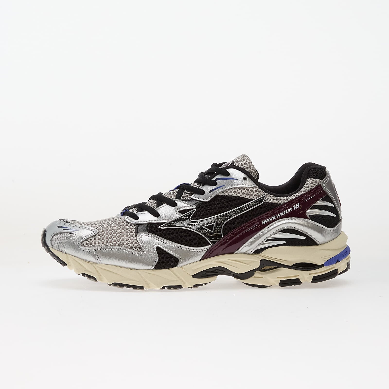 Sneakers Mizuno Wave Rider 10 (U) Harbor Mist/ Black/ Fig UK 10