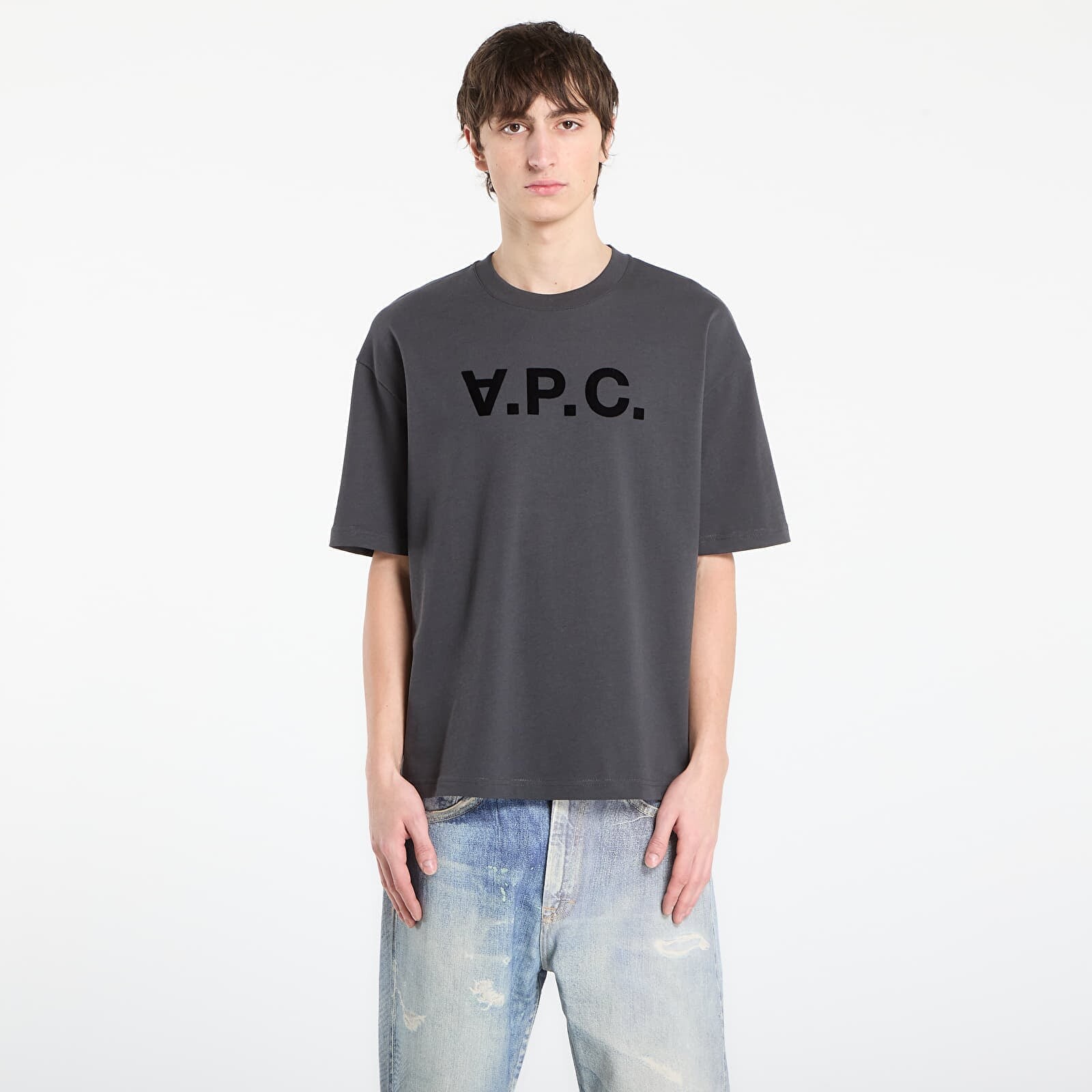 T-shirt A.P.C. Logo-Detail T-Shirt UNISEX Ecru XXL