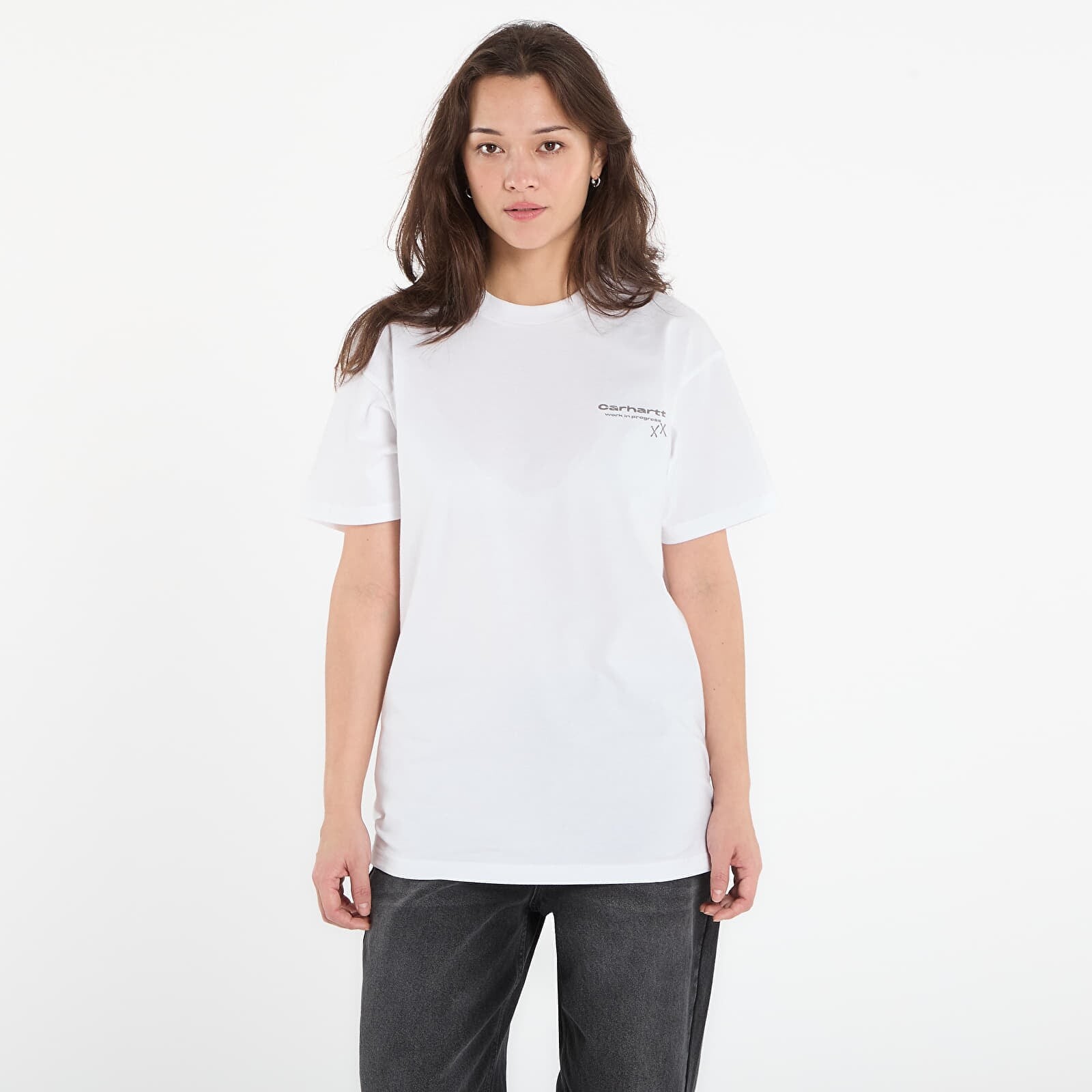 T-shirt Carhartt WIP S/S Garble T-Shirt UNISEX White XL