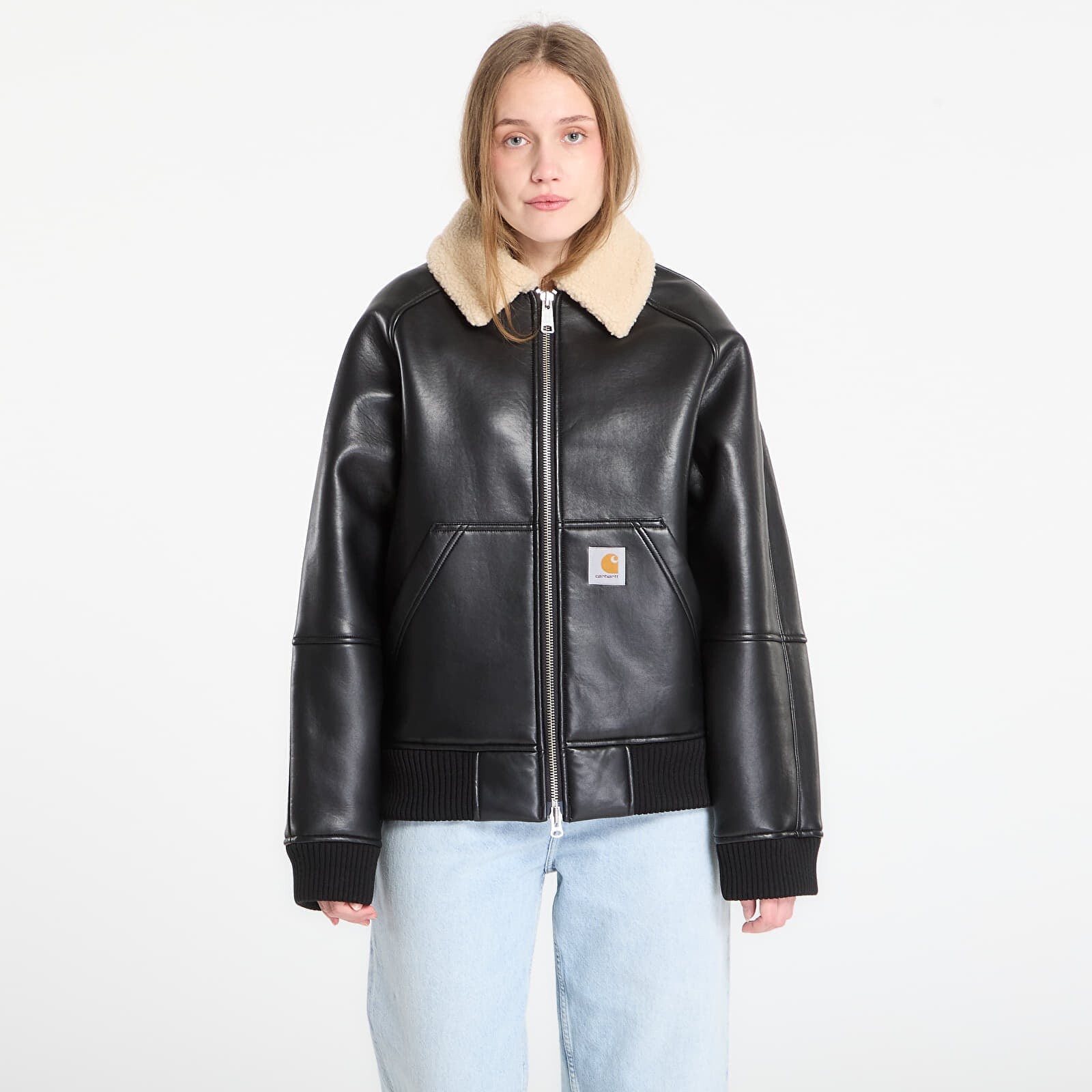 Jacket Carhartt WIP Shepton Jacket UNISEX Black/ Natural S