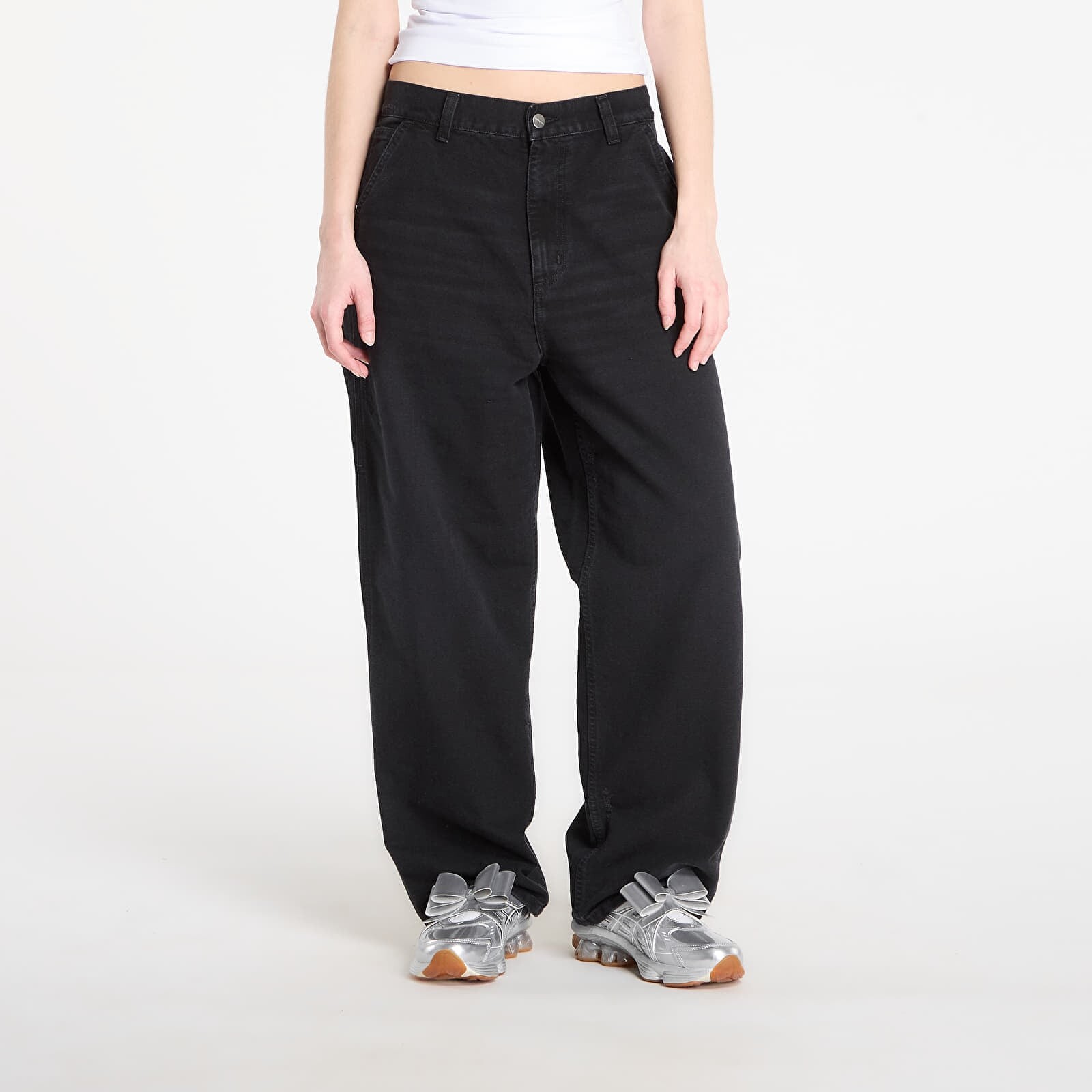 Pants Carhartt WIP W' Brandon Single Knee Pant Black S