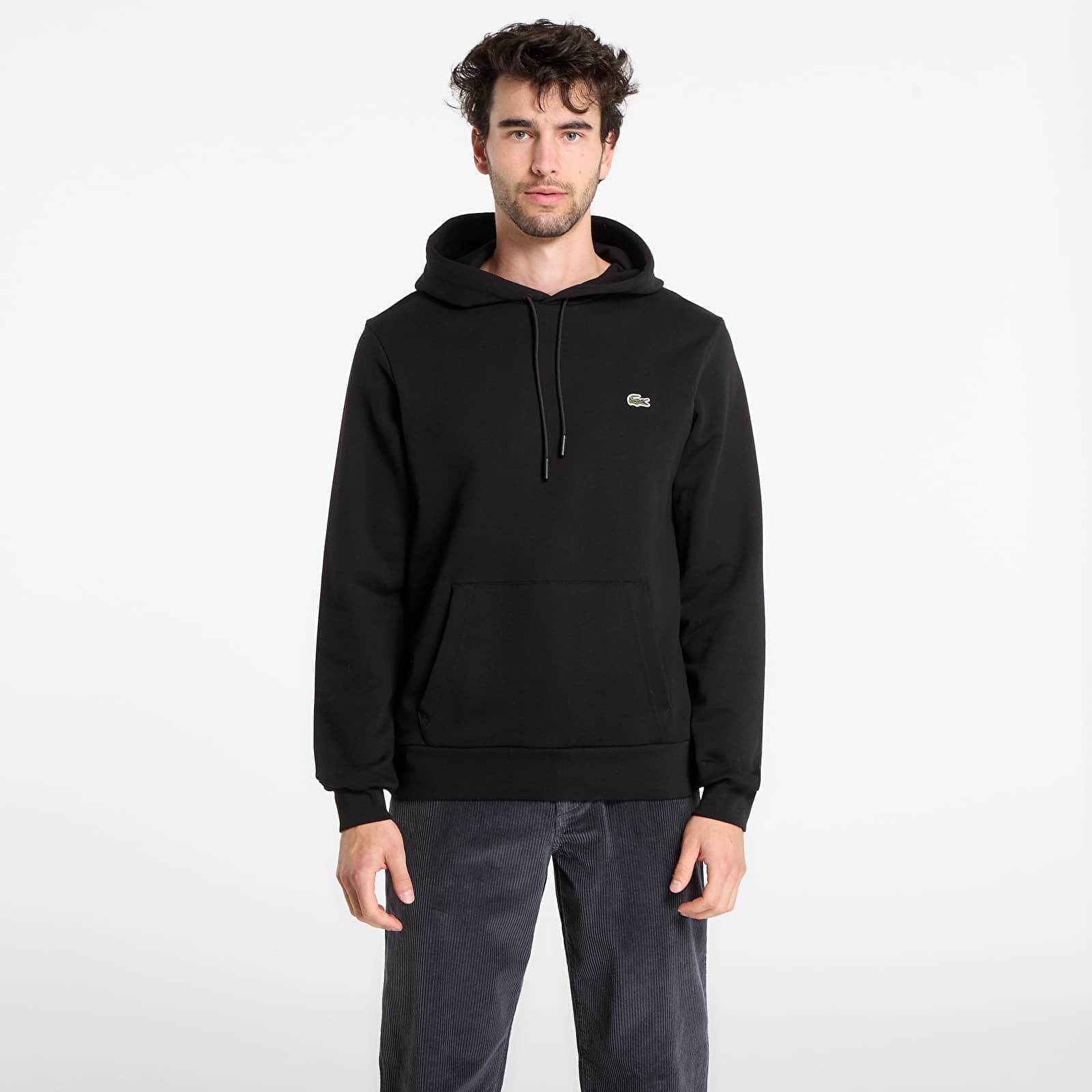Sweatshirt LACOSTE Men's Sweatshirt Black L