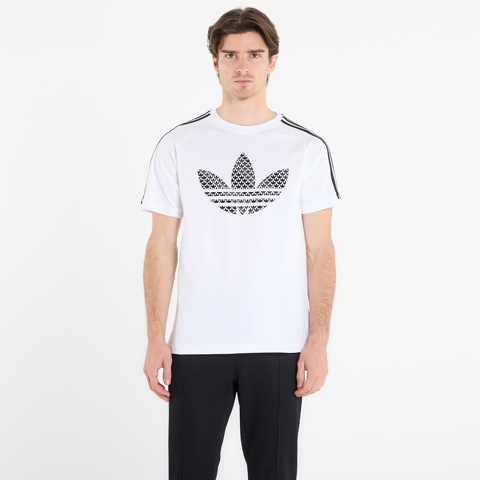 T-shirt adidas Monogram Infill 3S T-Shirt White XXL