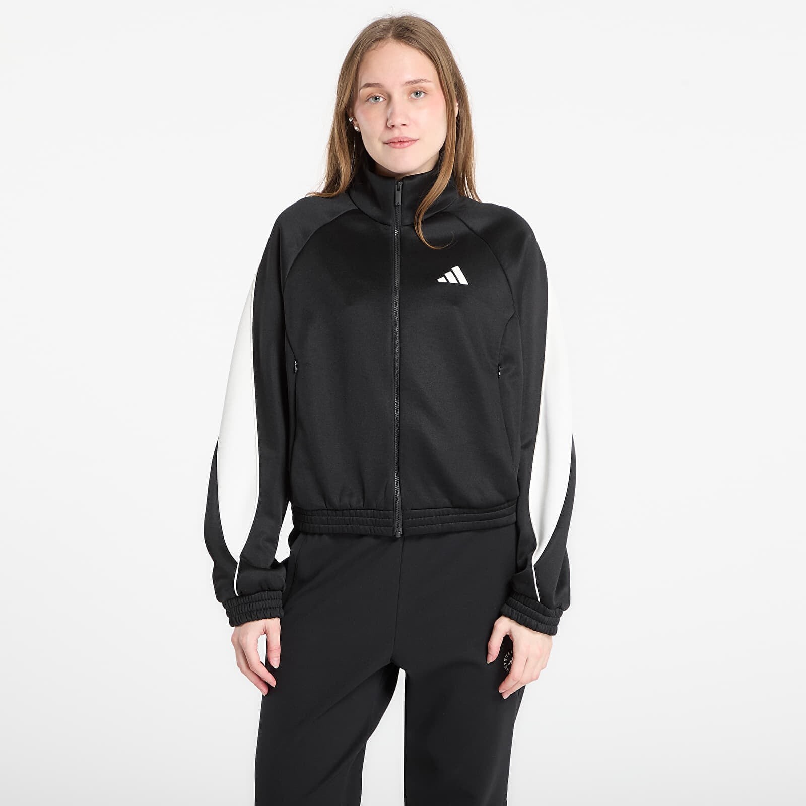 Sweatshirt adidas W Stadium Tt Black/ Off White M