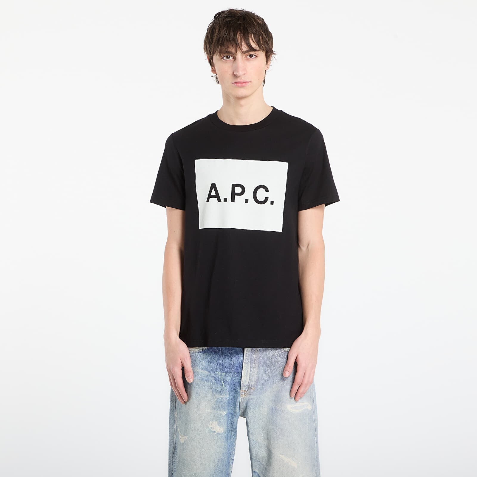 T-shirt A.P.C. Gots Logo T-Shirt Black XL