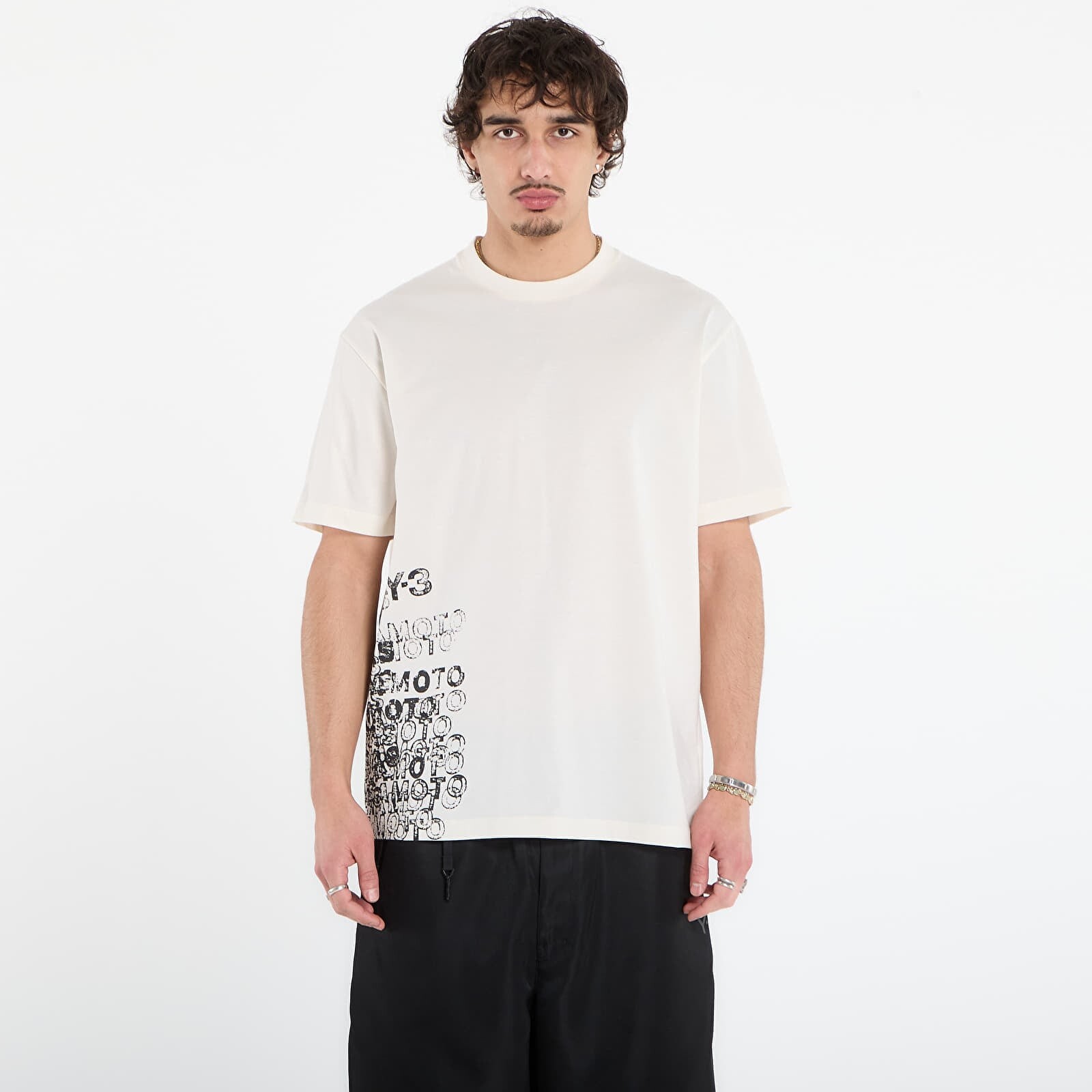 T-shirt Y-3 Gfx Short Sleeve T-Shirt Chalk White XL