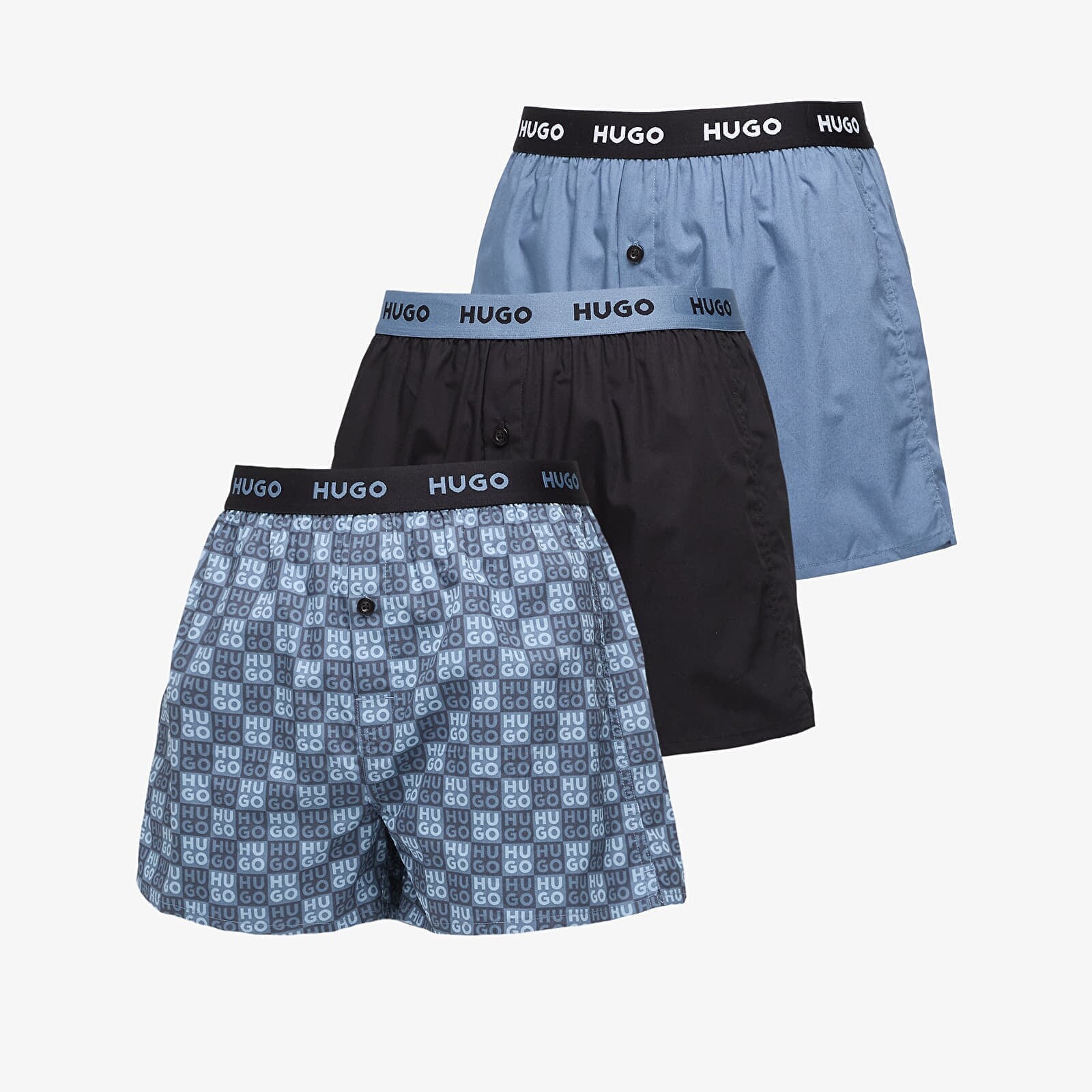 Hugo Boss B-Woven Boxer 3-Pack Multicolor XXL