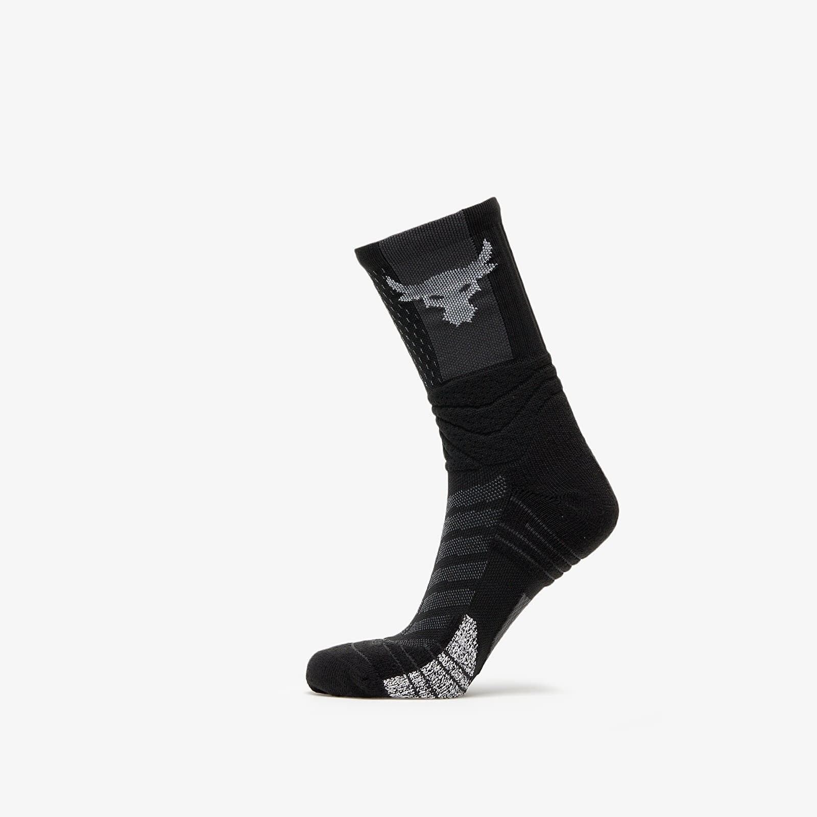 Under Armour Project Rock Playmaker Sock 1-Pack Black M