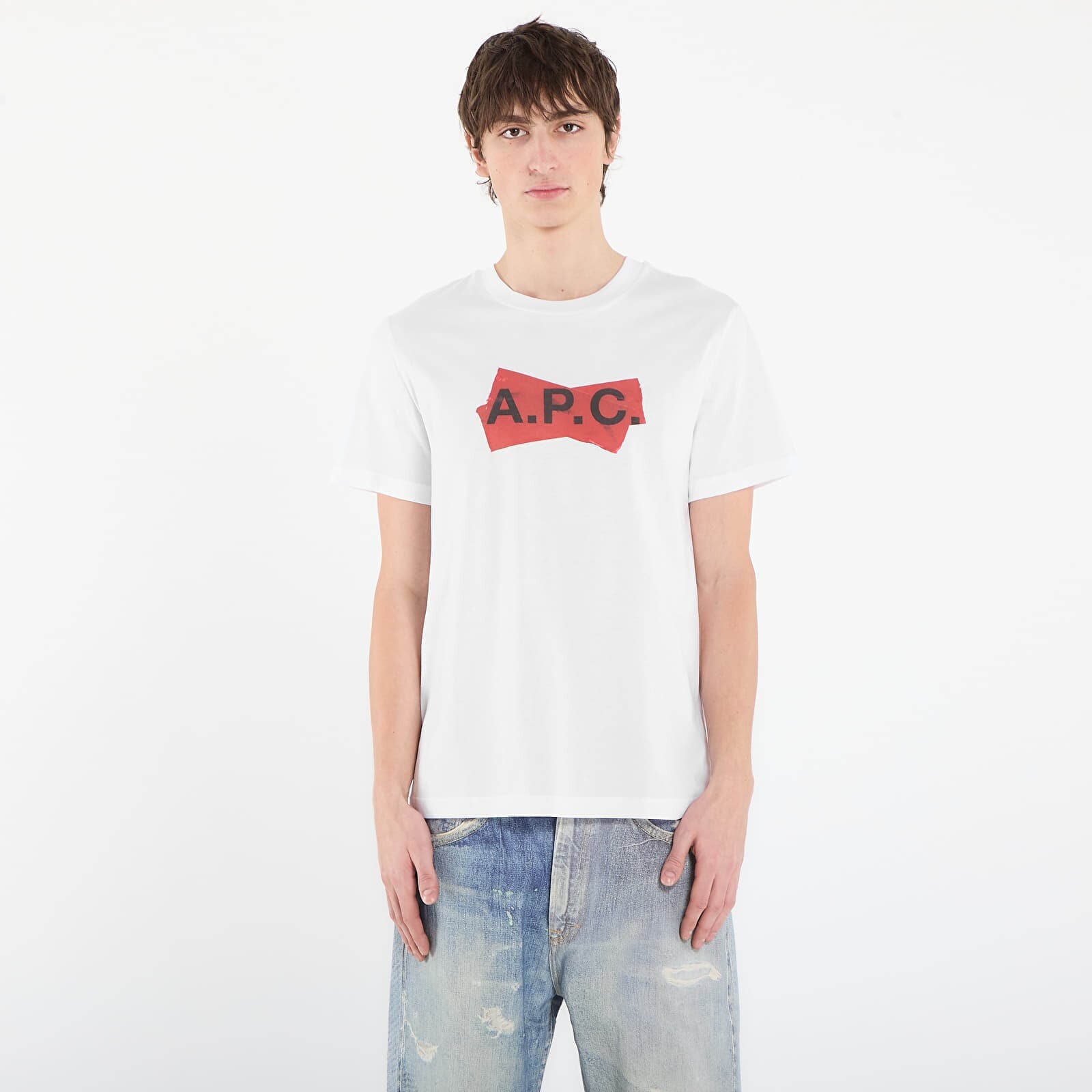 T-shirt A.P.C. Scotch Rouge T-Shirt UNISEX White XXL