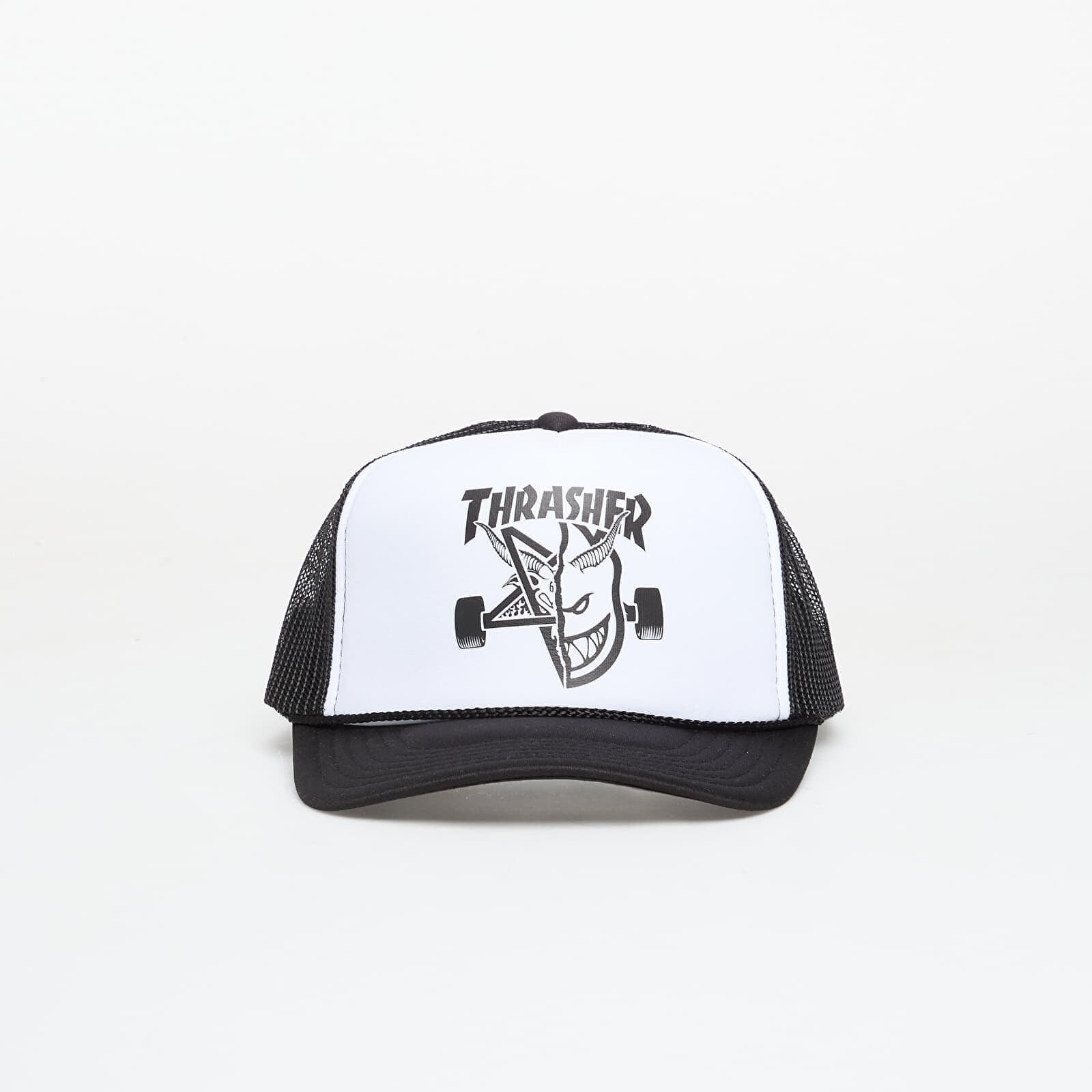 Cap Thrasher x Spitfire Thrash & Burn Trucker Black/ White/ Black Universal