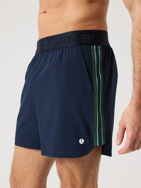 Björn Borg Ace Retro Shorts 6 Inch Navy, L